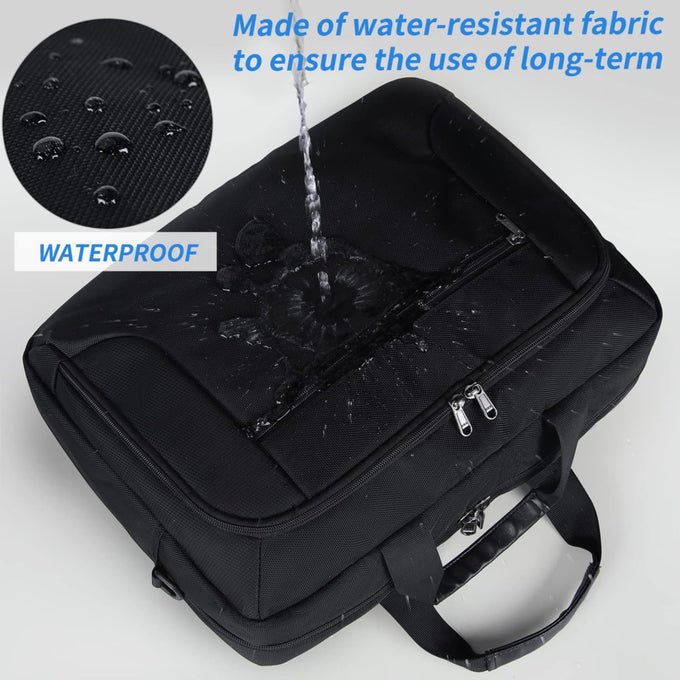 Laptop Bag 17.3 Inch Laptop Briefcase for Men Work Laptop Case Computer Bag