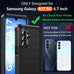 Hensinple for Samsung Galaxy A17 5G Phone Case with Screen Protector, Heavy Duty Military Shockproof Full Body Durable TPU Protective Cover Case for Samsung A17 5G (Black)