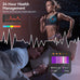 Smart Watch for Men Women, 1.83" HD Touchscreen Fitness Tracker with Bluetooth Calling, 130+ Sports Modes, Heart Rate Sleep Step Monitor, IP68 Waterproof, Compatible with iOS & Android (Pink)
