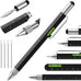 Pen Gifts for Men, Huhoo Cool Gadgets Tools Multi Tech Pen for Men, Personalized Gifts for Dad or Him, Funny Gift for Christmas, Father's Day, Valentines or Birthdays
