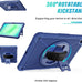 ZtotopCases for Samsung Galaxy Tab A11+ Plus/A9+ 11-Inch 2025/2023, Blue