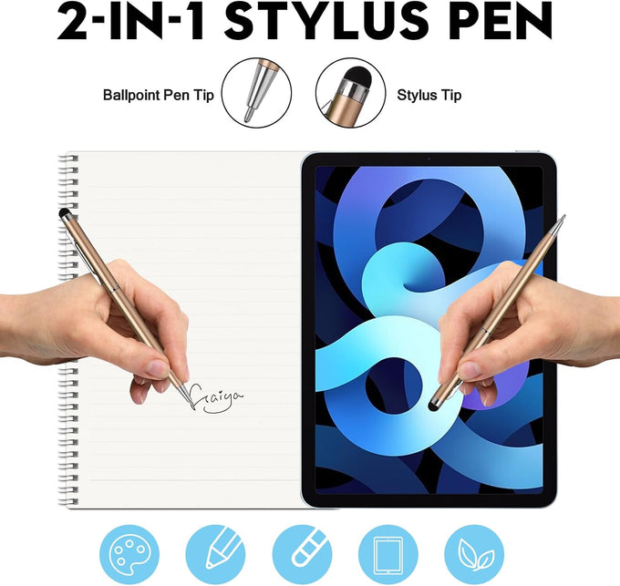 15 Pack Stylus Pens for Touch Screens (Silver & Mix)