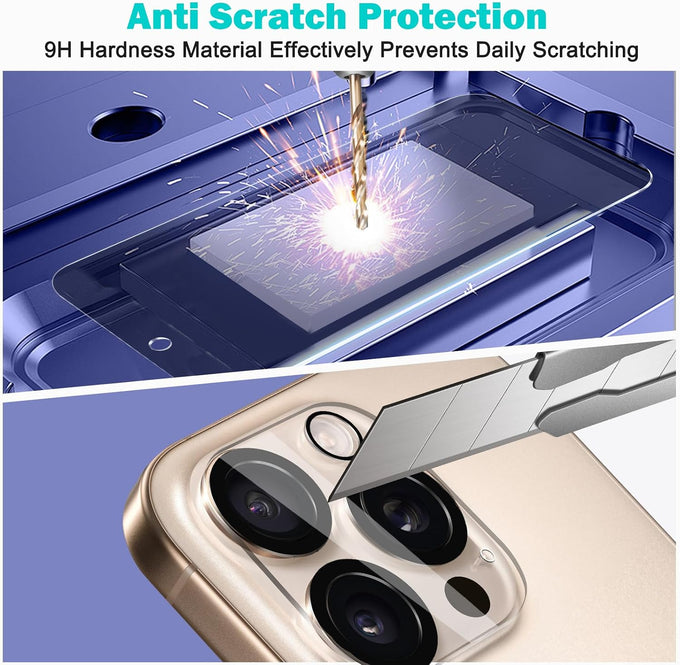 PEHAEL for iPhone 16 Pro Max Privacy Screen Protector+Camera Lens Protector