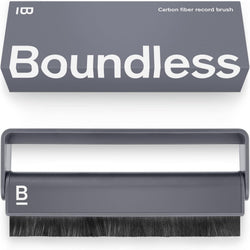 Boundless Audio Record Cleaner Brush - Carbon Fiber Anti-Static Vinyl Brush