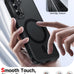 LeYi for Samsung-Galaxy-S22 Case [MagSafe Fit] Slim Translucent, Black
