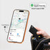 SPOTMINDERS Apple MFi Certified Wallet Tracker PRO Works with Apple Find My IP68 Rechargeable Tracking Card for Wallet Luggage Passport 0.07in Slim Credit Card Design Item Finder