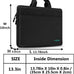 Hseok Laptop Sleeve 13-14 Inch Case TSA Computer Briefcase,B04K01