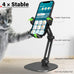APPS2Car Phone Stand for Desk, Adjustable Cell Phone Holder for Office