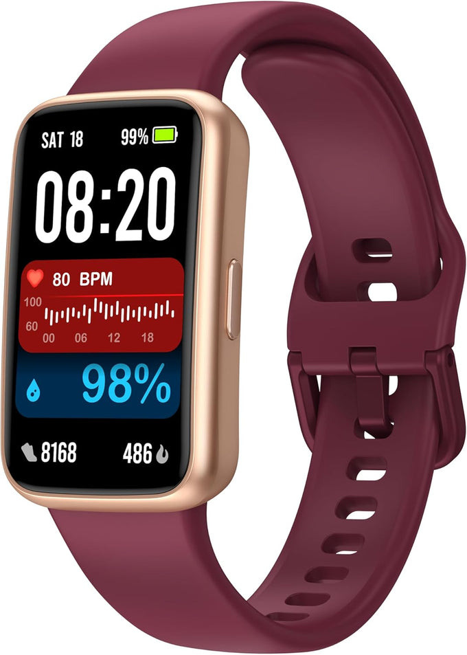 Fitness Tracker Smart Watch, 1.47"Color Screen,100+ Sports (olive black)