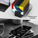 100W Charging Station for Multiple Devices, 10-Port USB Fast Charger, Black