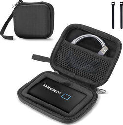 ProCase Hard Carrying Case for Samsung T7 Portable SSD -Black
