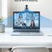 Atatat 2K Webcam for PC with Light, Microphone, Privacy Cover