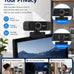 1080P Webcam with Microphone for Laptop and Desktop
