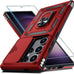 for Samsung Galaxy S26 Ultra Case Built in Slide Camera Cover,Wine Red