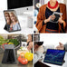 FINTIE Universal Tablet Hand Strap Holder for 7-11" Tablets, Black