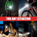 Victoper LED Flashlight 2 Pack, Bright Tactical Torch High Lumens 5 Modes, Waterproof Zoomable Flash Light for Outdoor, Birthday Gifts for Men, Dorm Room Hiking Camping Essentials Gear for Guys