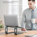 Nulaxy Full Aluminum Laptop Stand, Stable Support to 22 lbs, Open Cooling