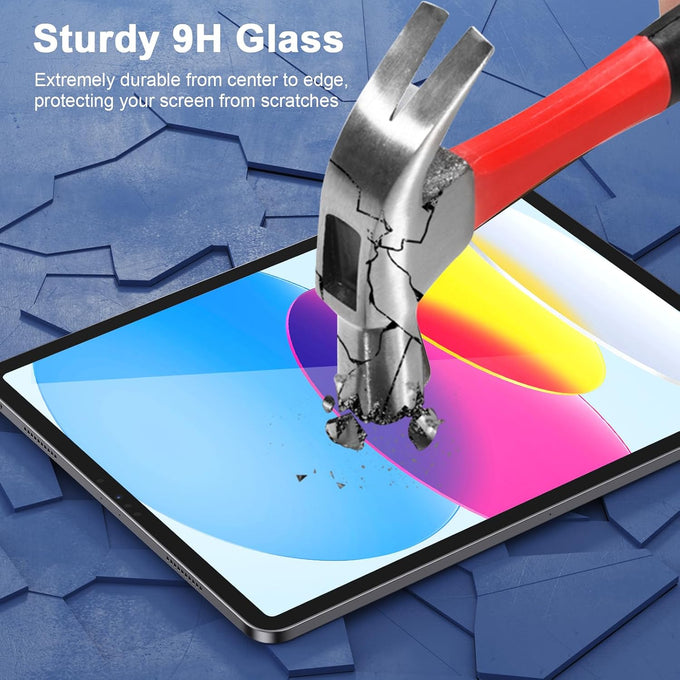 SIBEITU 2 Pack Screen Protector for iPad A16 11th 2025 /10th Gen 10.9" 2022