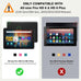 MoKo Case Fits Amazon Kindle Fire HD 8 & 8 Plus Tablet 8", Black