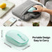TECKNET Compact Ambidextrous Wireless Mouse for Laptop Mint Green