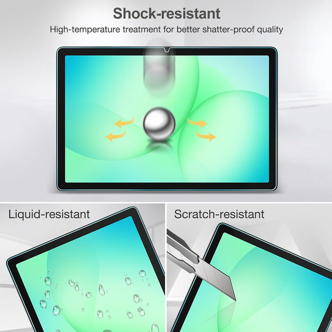 ProCase 2 Pack Screen Protector for Galaxy Tab A11 Plus/Tab A9 Plus