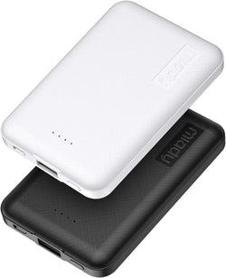 Miady 2-Pack Small Portable Charger 5000mAh Power Bank Travel Battery Pack
