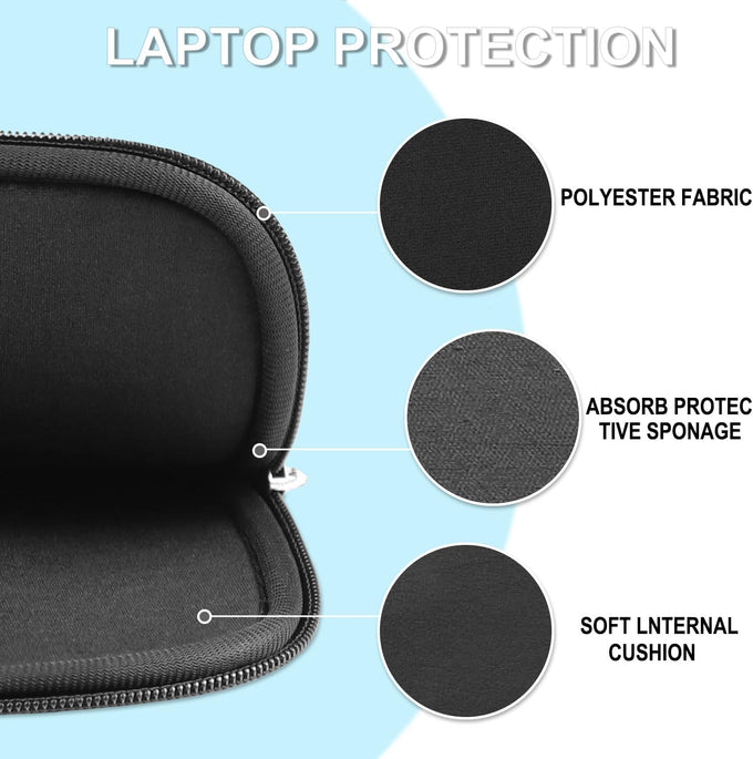 Laptop Sleeve Case 14 inch, Shockproof Protective Laptop Bag Briefcase