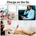 Multi USB Charger Cable 4A, Retractable Charging Cord for Multiple Devices