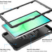 ZtotopCases for Samsung Galaxy Tab A11+ Plus/A9+ 11-Inch 2025/2023, Black