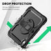SEYMAC Case for iPad (A16) 11th/10th Generation (11″/10.9″), Black