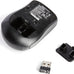 Amazon Basics 2.4 GHz Wireless Optical Computer Mouse with USB Nano Receiver, Portable, No Wires, Smooth Tracking, Multi-Device Compatibility, Black