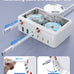2026 Latest USB C Charger Block, 8 in 1 GaN Retractable Charger Station Hub with Lightening & Type C Cable, 120W Travel Essential Multi USB C Power Strip Plug for iPhone 17 16 15 Pro Max iPad Galaxy