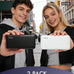 Miady 2-Pack Portable Charger, Slim 10000mAh Power Bank Travel Battery Pack