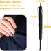 JOTOVO Oversize Tactical Police Pocket Cuff Key Universal Handcuff Key, Extend Durable Pocket Cuff Key with Black Finish Fits for Standard Series Hand Cuffs