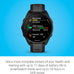 Garmin Forerunner® 165, Running Smartwatch, 43mm, Black