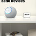 Amazon Smart Air Quality Monitor, Detects temperature, humidity, carbon monoxide, PM2.5 and VOCs, Get notifications when air quality drops, Works with Alexa