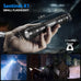 SAOPRKLER Flashlights High Lumens,Tactical Police Flashlight for Duty Belt