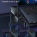 KeiBn Laptop Cooling Pad, Gaming Laptop Cooler 2 Fans for 10-15.6 Inch Laptops, 5 Height Stands, 2 USB Ports (S039)