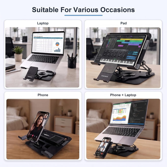 Laptop Cooling Pad with Detachable Fan & Cooler (USB A-C Port)