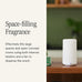 Pura Plus Smart Home Fragrance Diffuser for Large Spaces, White