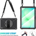 ZtotopCases for Samsung Galaxy Tab A11+ Plus/A9+ 11-Inch 2025/2023, Black