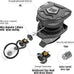 MNGARISTA Heavy Duty Retractable Badge Reel, 8 oz 31.5'' Keychain, 2 Pack