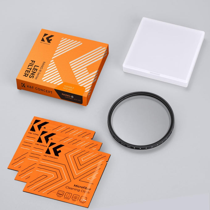 K&F CONCEPT 67mm Variable ND2-400 Lens Filter (1-9 Stops) for Camera Lens