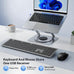 TECKNET Wireless Keyboard Rechargeable 2.4G Ultra-Slim, Comfortable Typing