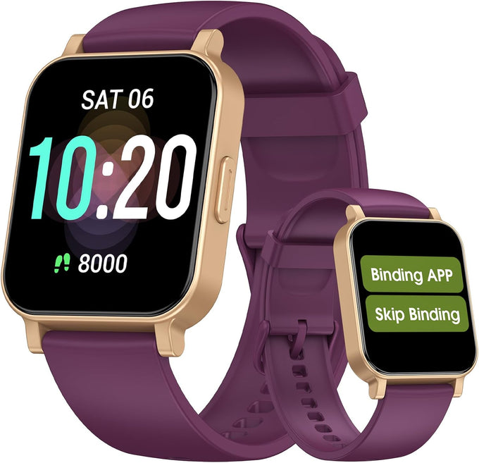 Smart Watch, Fitness Tracker with Heart Rate, Blood Oxygen, Sleep Tracker