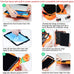 SEYMAC Case for Samsung Galaxy Tab A11+/A9+ Plus 11", Black