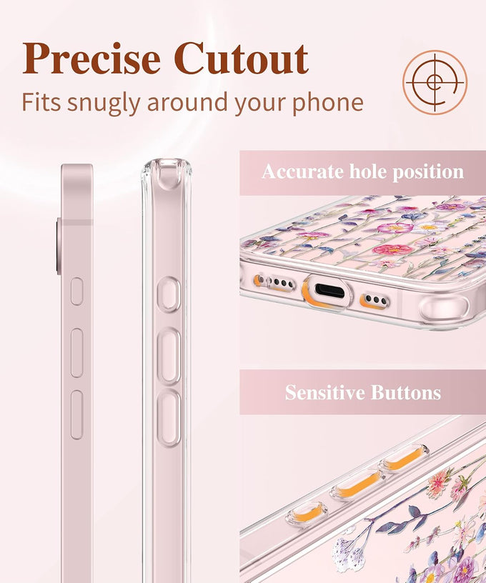 GVIEWIN for iPhone 17e Case & iPhone 16e Case with Screen Protector