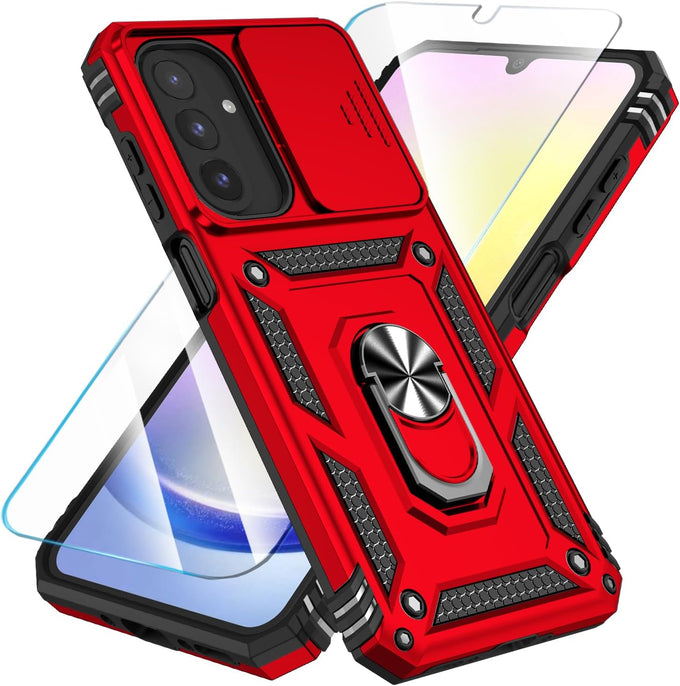 SunStory for Samsung Galaxy A17 5G Phone Case with Rotated Ring Kickstand