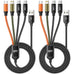 100W USB-C Multi Charging Cable with E-Mark Chip, USB C Cable Fast Charging