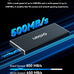 Orlian 250GB External Portable SSD Solid State Drive USB 3.1 Gen 2 Up to 500MB/s High-Speed Solid State Drive for Phone, Windows, Android, PC and More